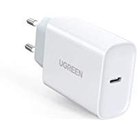 UGREEN Cargador USB C 30W- Cargador Carga Rapida Power Delivery 3.0- Cargador Pared USB C QC 3.0 para Xiaomi Mi 9 Redmi…